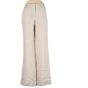 J Crew Factory Linen wide leg work pants